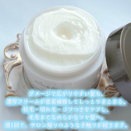 プリュスオー メロウリュクスマスク ジャータイプ/plus eau/ヘアマスク・ヘアパックを使ったクチコミ(2枚目)