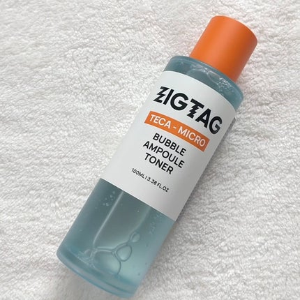 テカマイクロバブルアンプルトナー/ZIGTAG/化粧水を使ったクチコミ(2枚目)