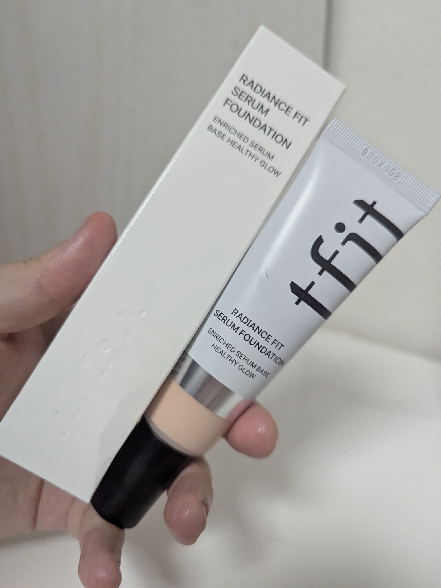 ラディアンスフィットセラムファンデーション/TFIT/リキッドファンデーションを使ったクチコミ（2枚目）