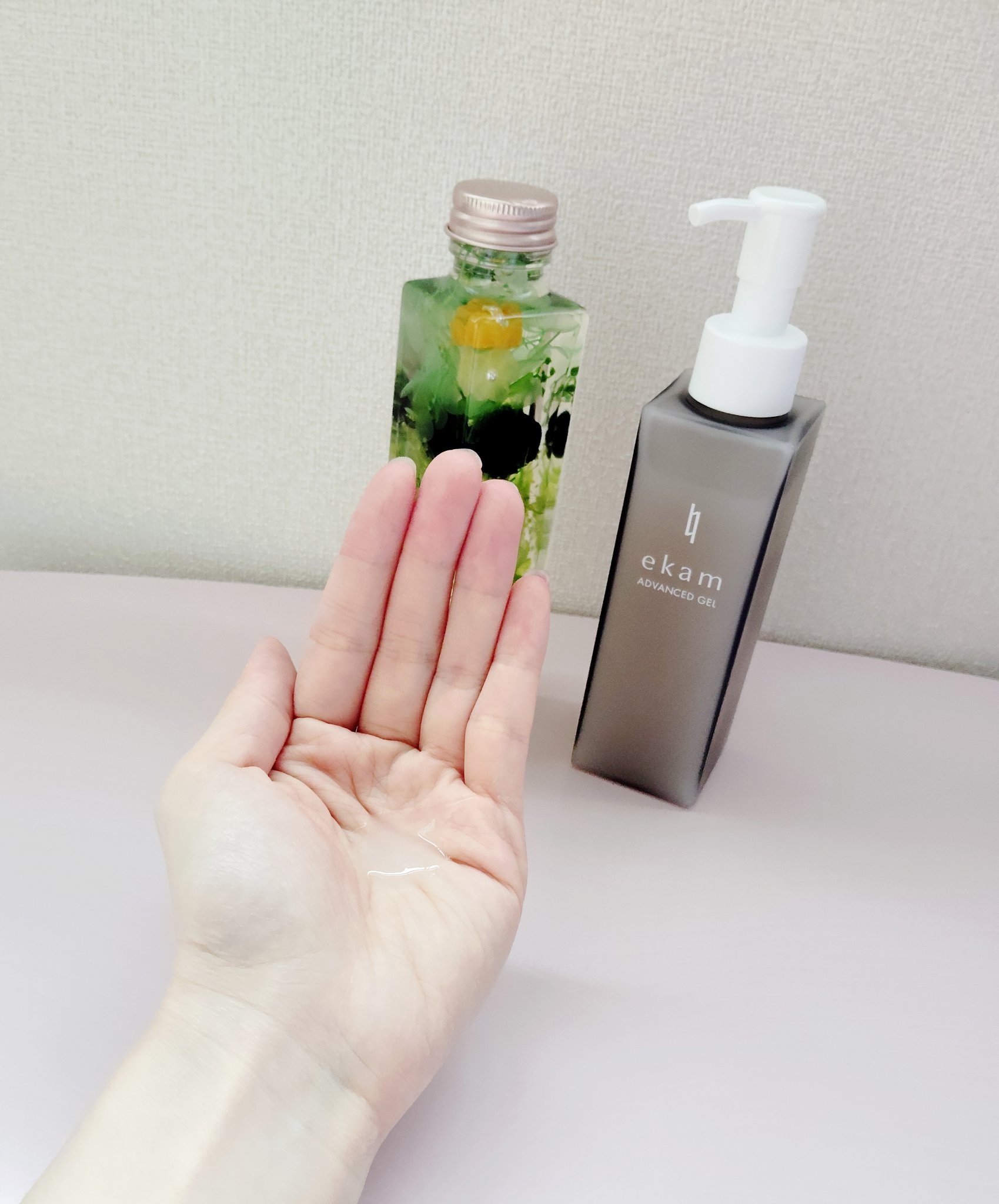 ekam アドバンスドジェル＜オールインワンジェル＞/ekam/オールインワン化粧品を使ったクチコミ（3枚目）