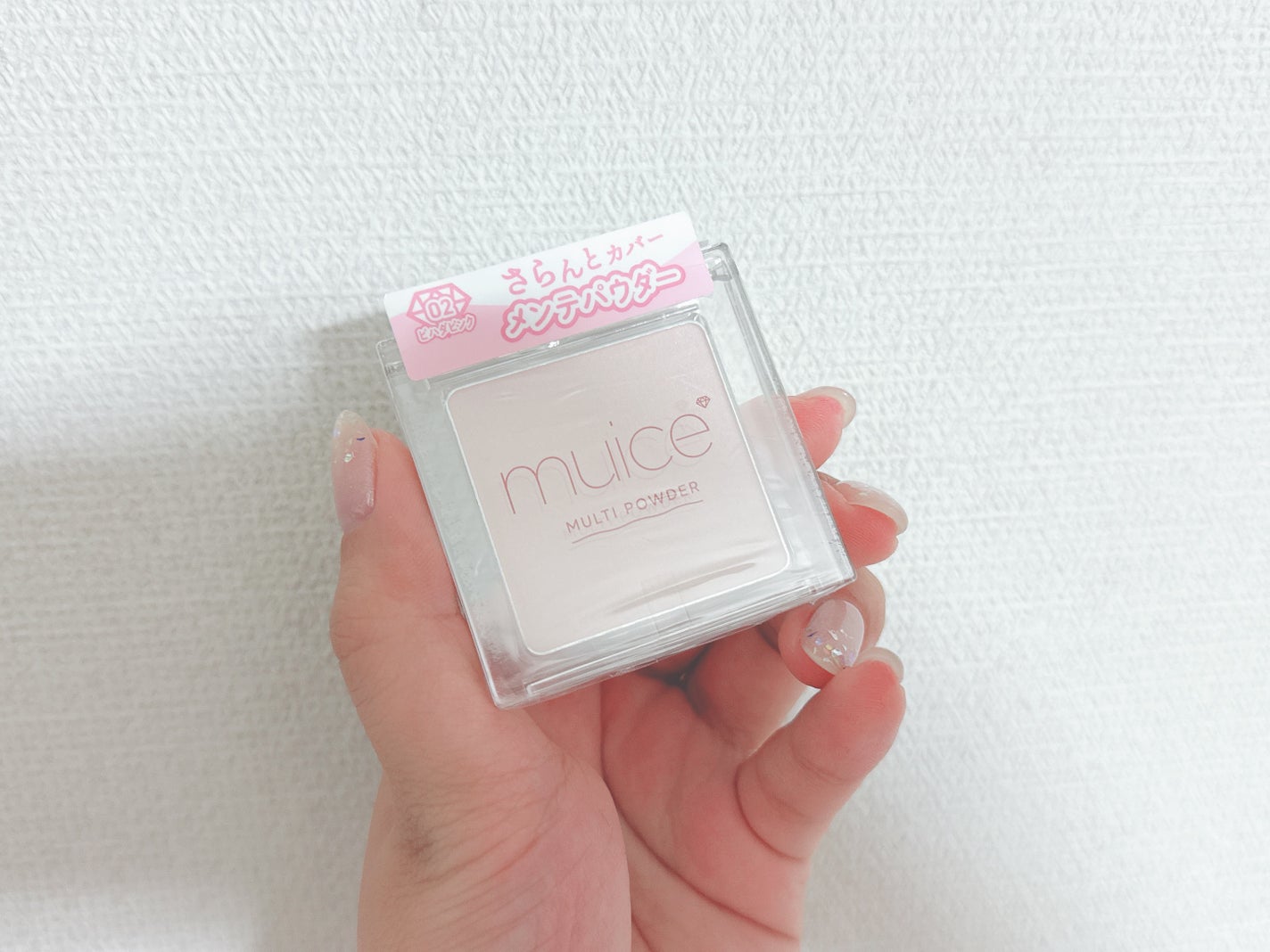 スポットメンテパウダー/muice/プレストパウダーを使ったクチコミ(1枚目)