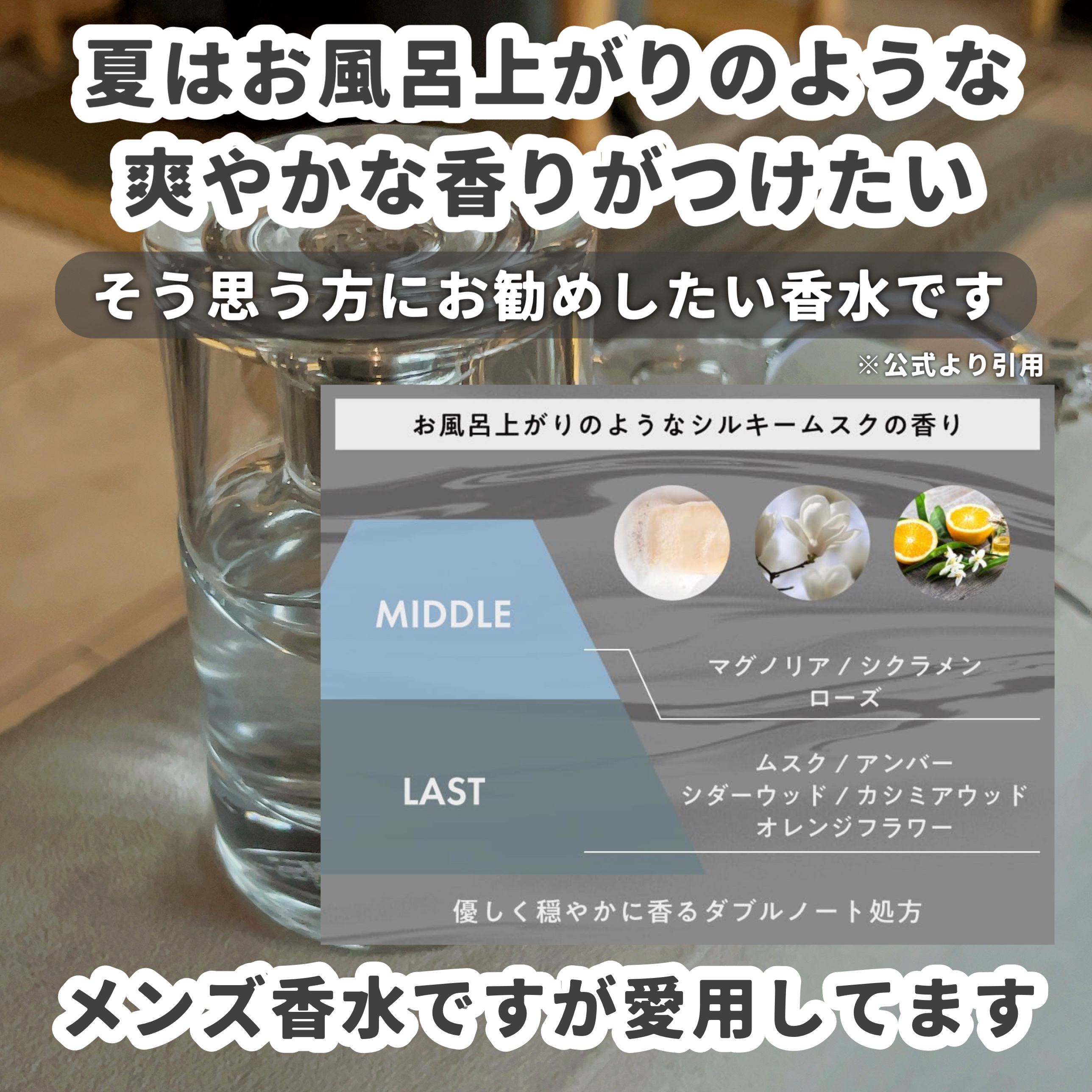 ナチュラル オーデコロン 45ml/ライジングウェーブ/香水(メンズ)を使ったクチコミ（3枚目）