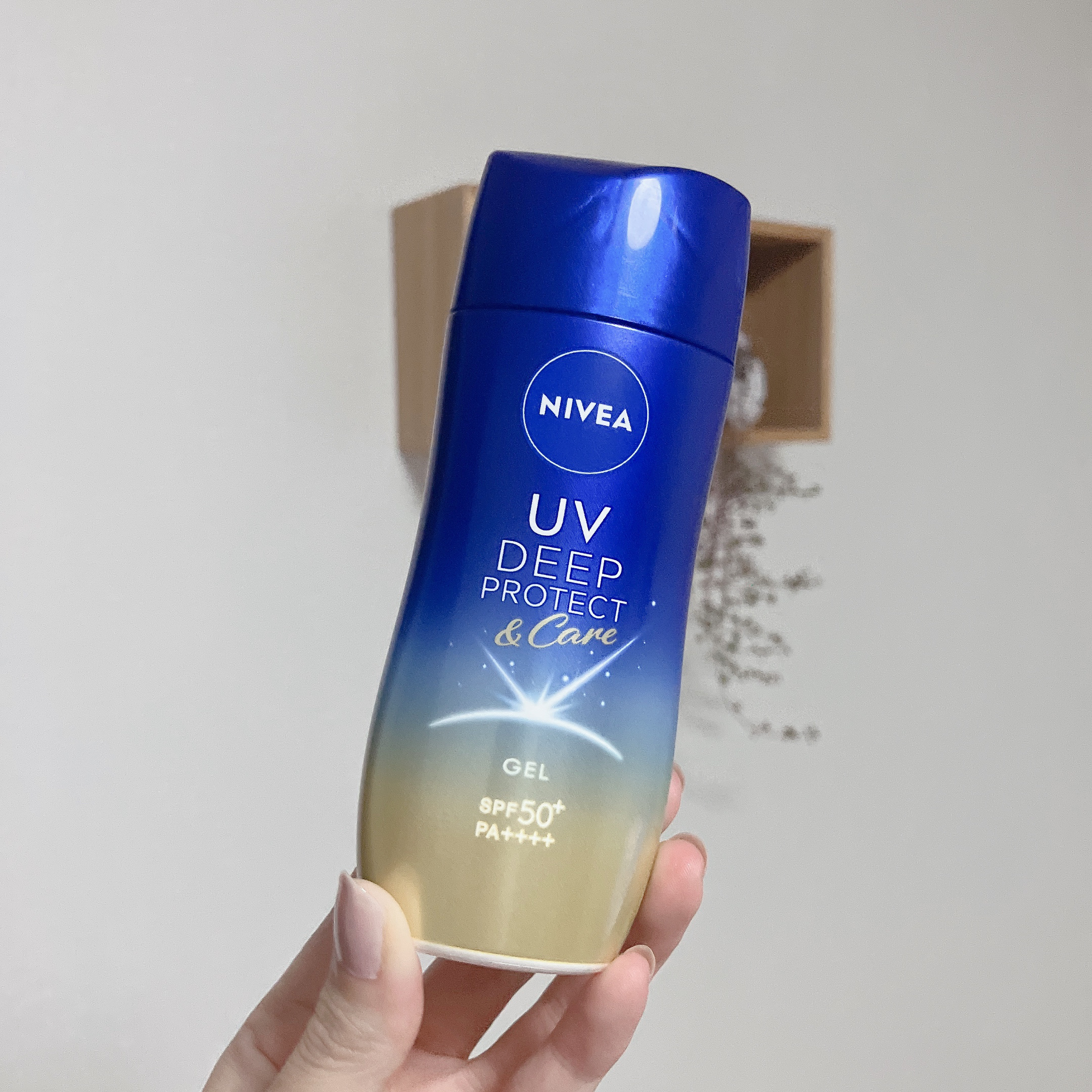 ニベアUV ディープ プロテクト＆ケア ジェル/ニベア/日焼け止めジェルを使ったクチコミ（1枚目）