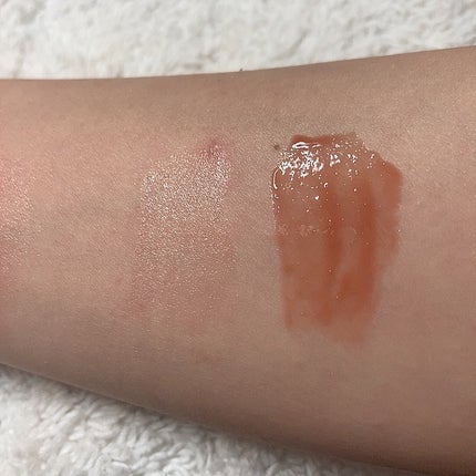 ジューシーパンピンググロス/INTO U/リップグロスを使ったクチコミ(2枚目)