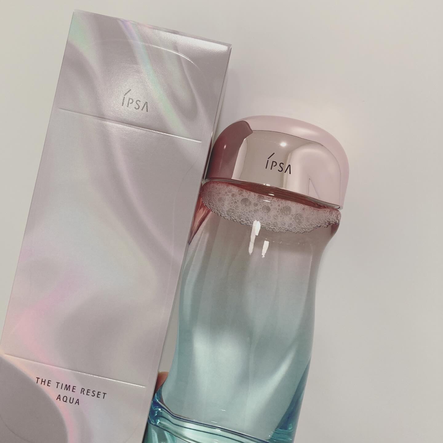 ザ・タイムR アクア 200ml 限定デザインボトル/IPSA/化粧水を使ったクチコミ（1枚目）