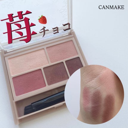 パーフェクトマルチアイズ/キャンメイク/アイシャドウパレットを使ったクチコミ(1枚目)