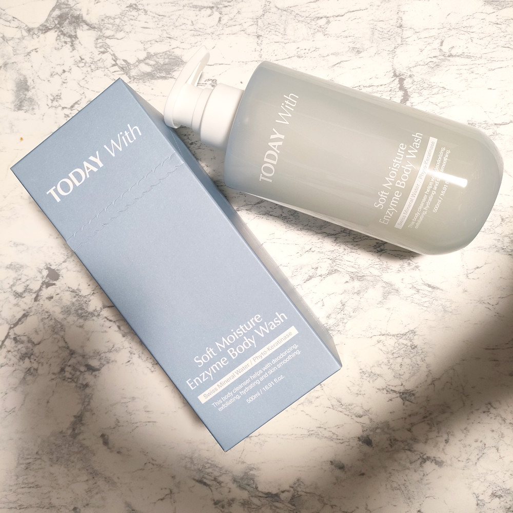 ソフトモイスチャー酵素ボディウォッシュ/TODAY With/ボディソープを使ったクチコミ（1枚目）