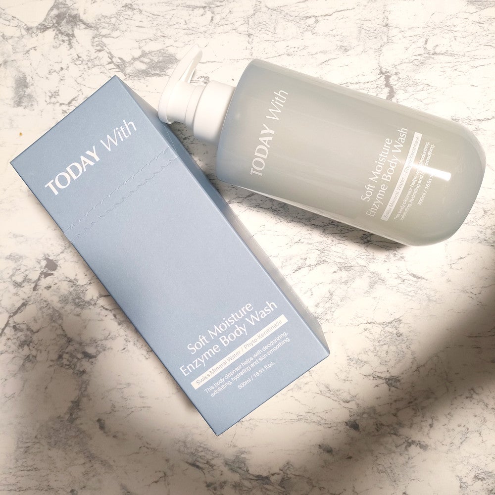 ソフトモイスチャー酵素ボディウォッシュ/TODAY With/ボディソープを使ったクチコミ(1枚目)