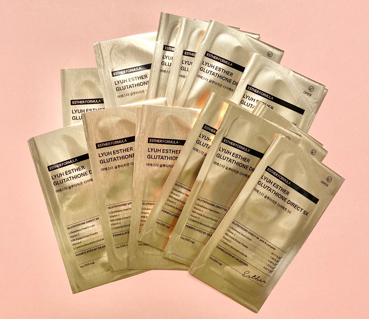 ヨエスターグルタチオンダイレクト5X/ESTHER FORMULA/美容サプリメントを使ったクチコミ(2枚目)