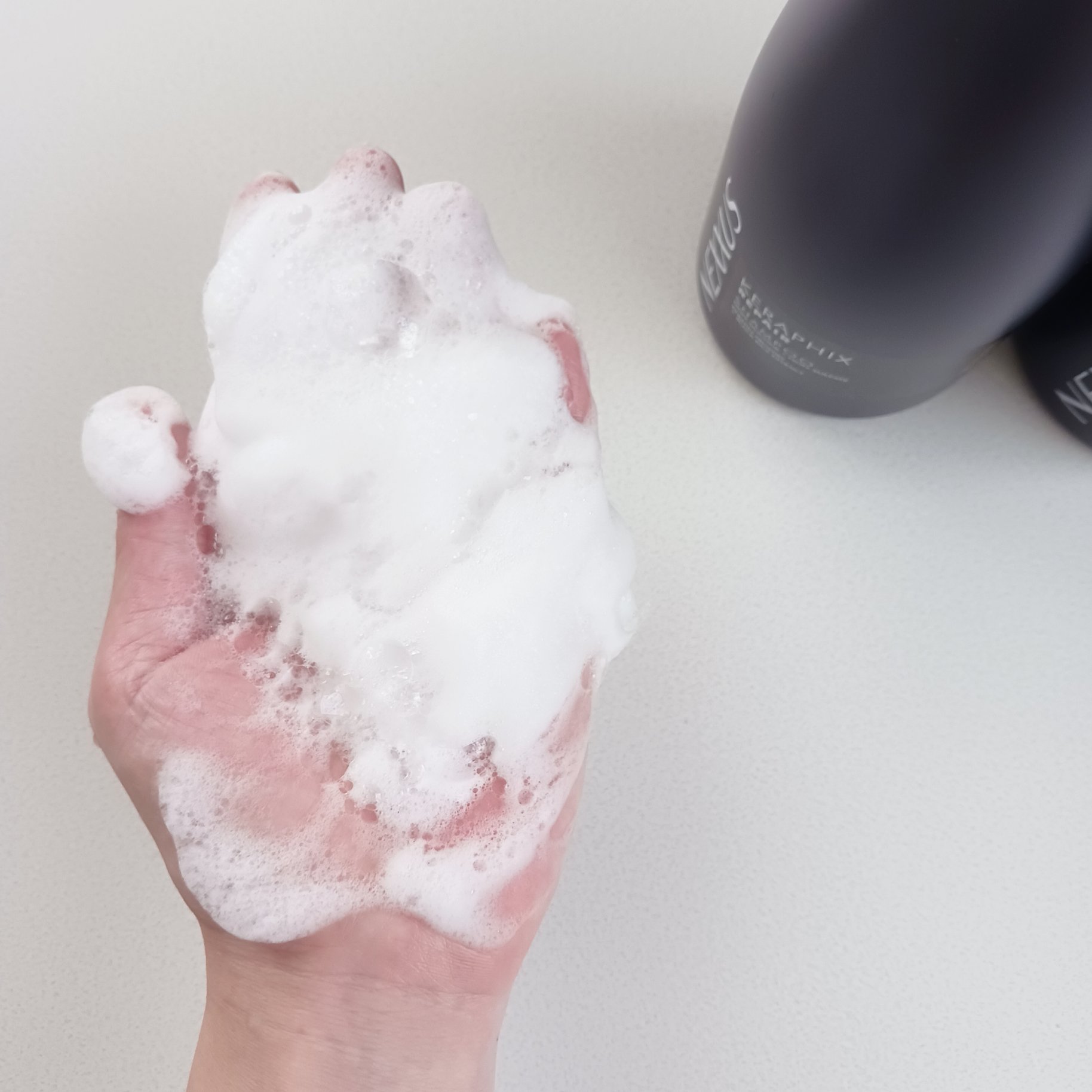 ネクサス ケラフィックスリペア シャンプー/トリートメント/NEXXUS(ネクサス)/市販シャンプーを使ったクチコミ（3枚目）