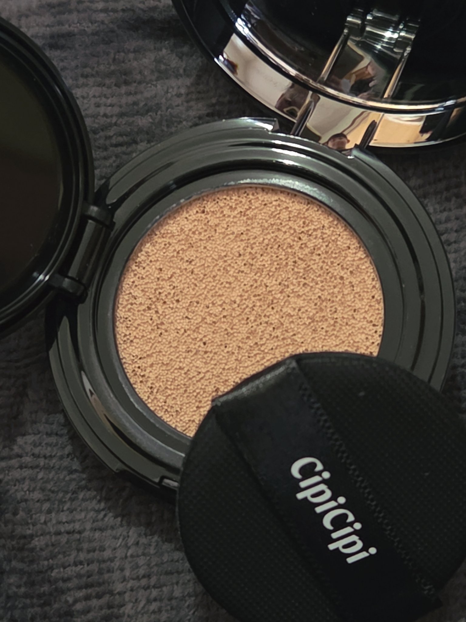 シピシピ フィットスキンクッション R/CipiCipi/クッションファンデーションを使ったクチコミ（2枚目）