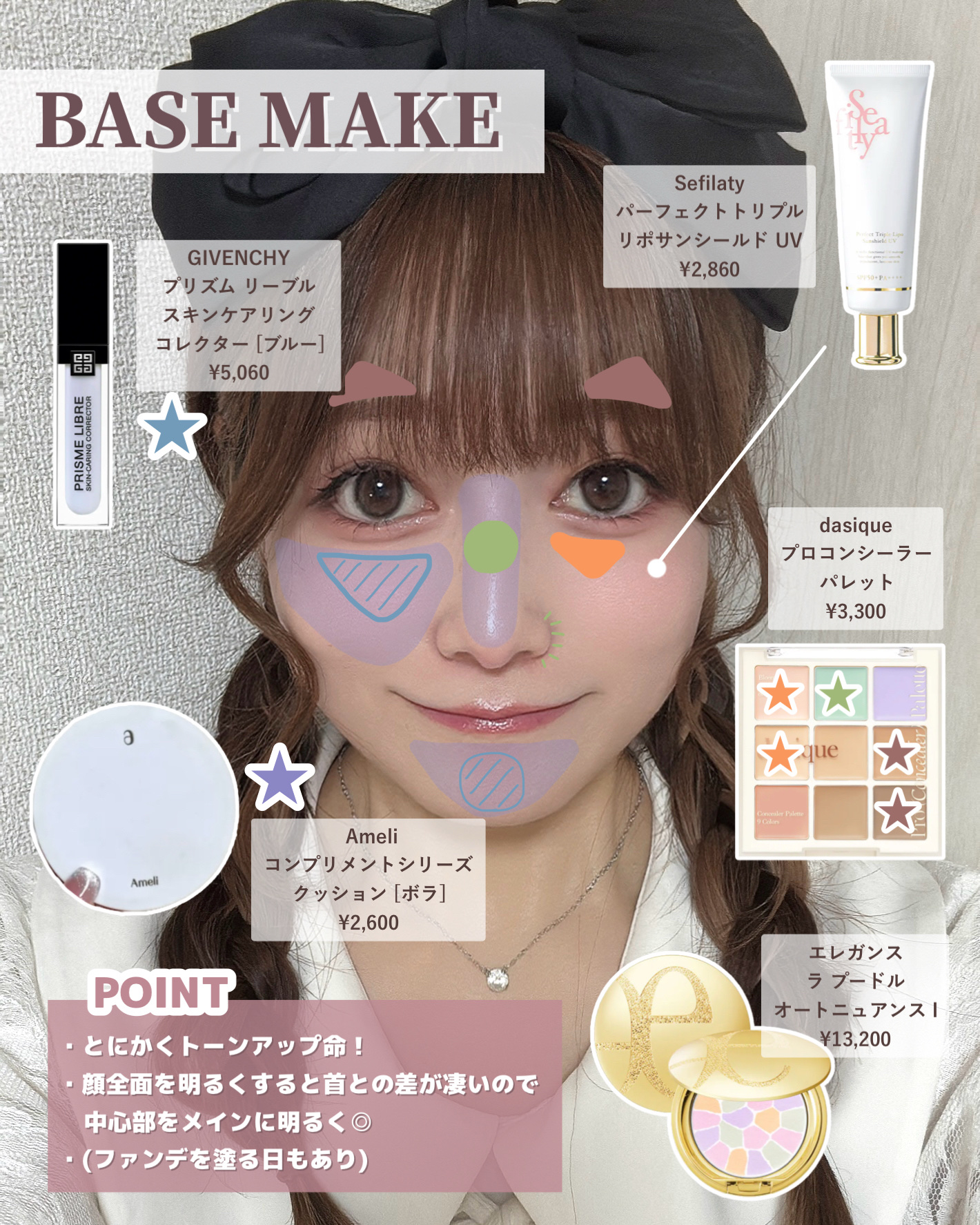 ラ プードル オートニュアンス/Elégance/プレストパウダーを使ったクチコミ（2枚目）