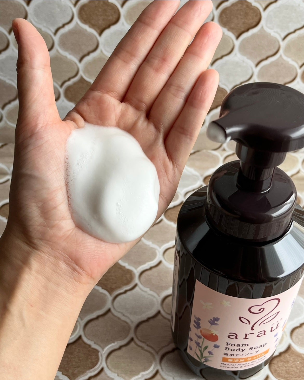 泡ボディソープ/arau.(アラウ)/ボディソープを使ったクチコミ(2枚目)
