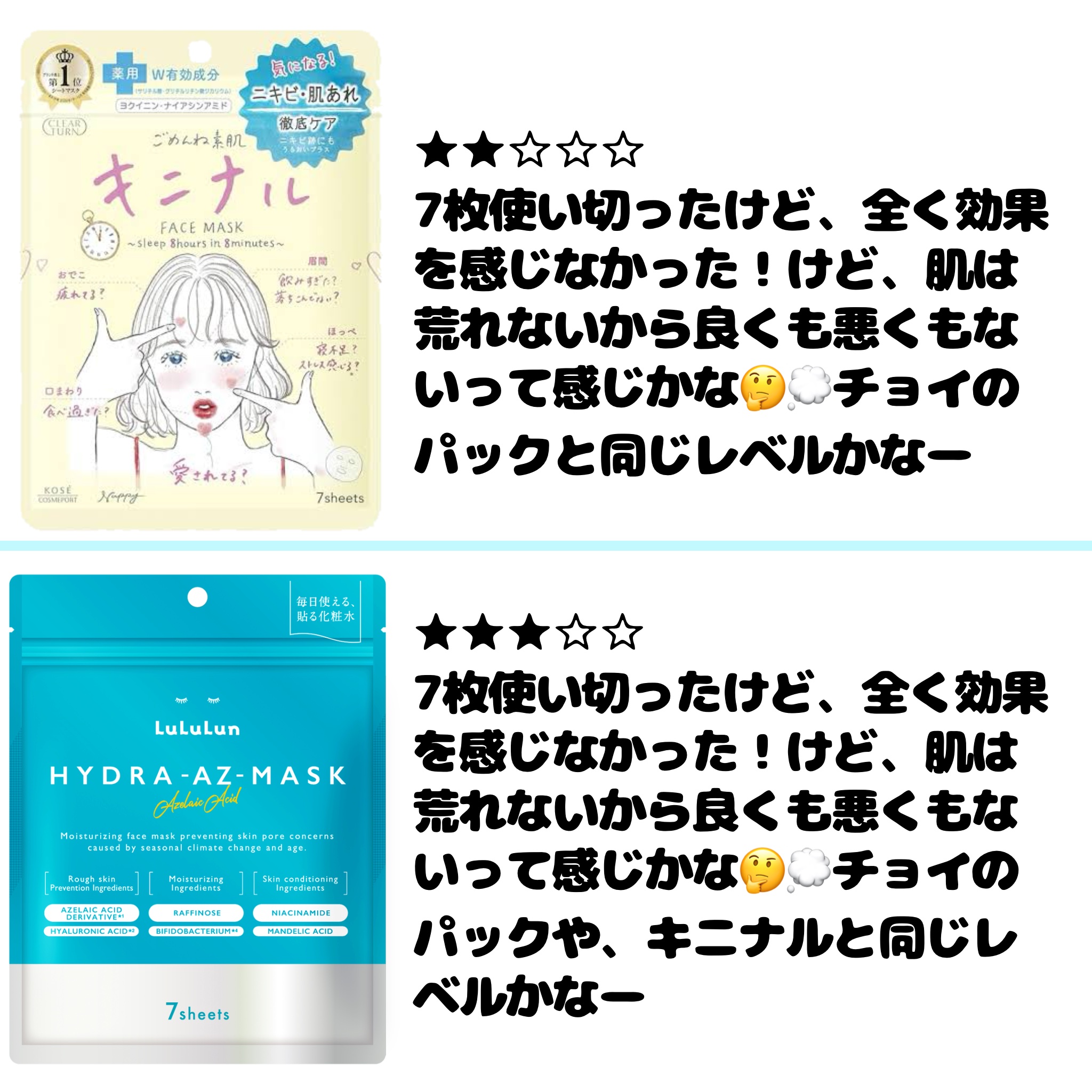 CHOI薬用マスク ニキビケア ［医薬部外品］/肌美精/シートマスク・パックを使ったクチコミ（3枚目）