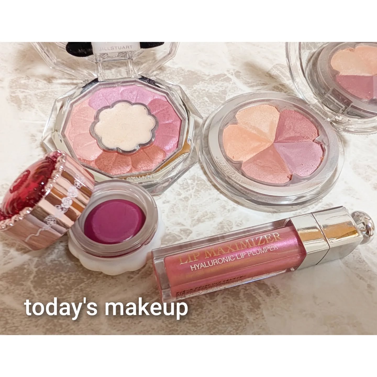 ジルスチュアート ブルーム ミックスブラッシュ コンパクト/JILL STUART/パウダーチークを使ったクチコミ（1枚目）