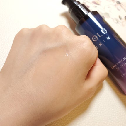 ヨル スキン オーバーナイトセラム モイスト/YOLU/美容液を使ったクチコミ(4枚目)