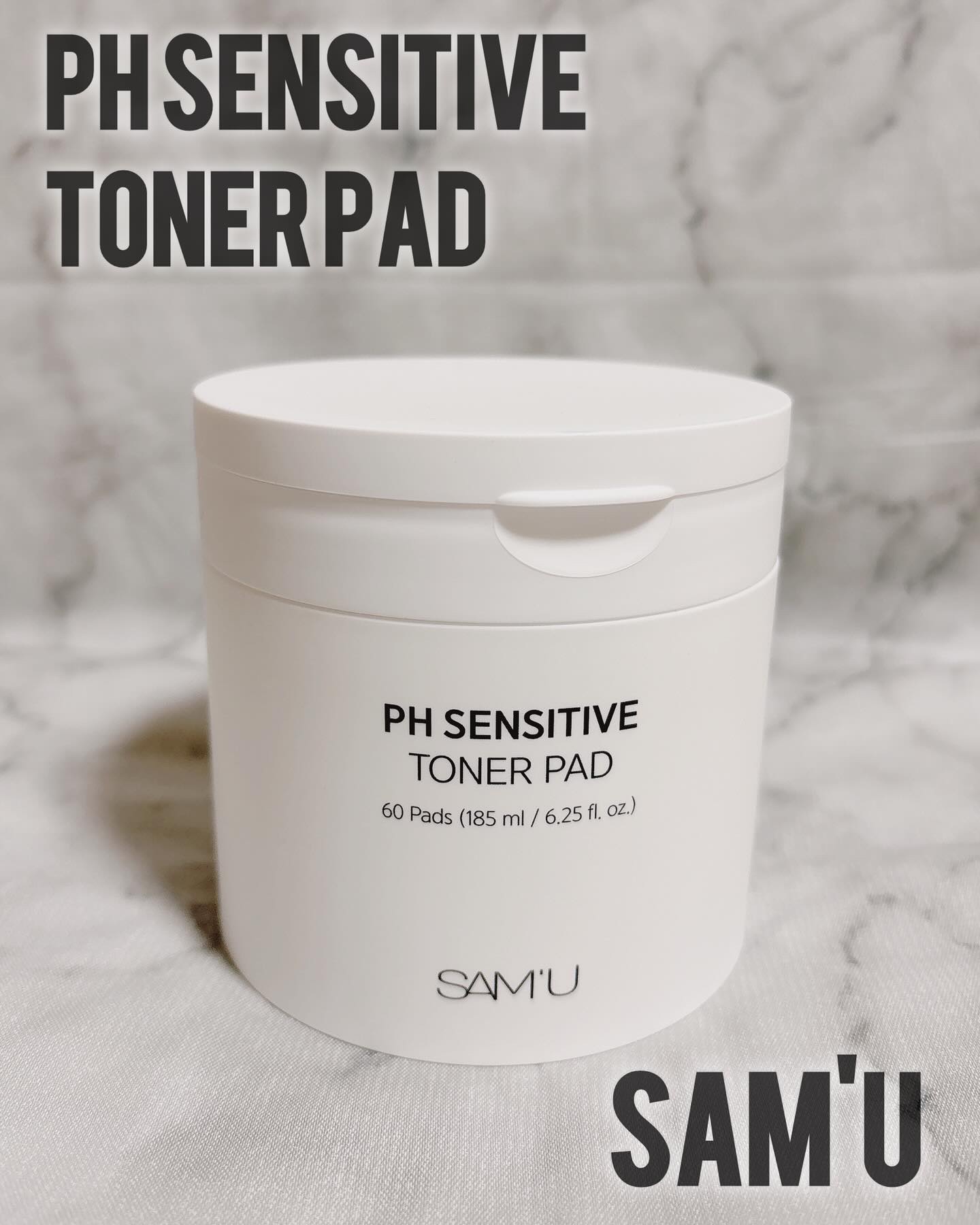 PHセンシティブトナーパッド/SAM'U/トナーパッドを使ったクチコミ（1枚目）