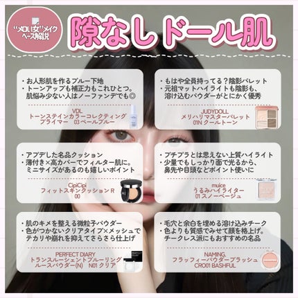 JUDYDOLL メリハリマスターパレット/JUDYDOLL/パウダーハイライトを使ったクチコミ(6枚目)