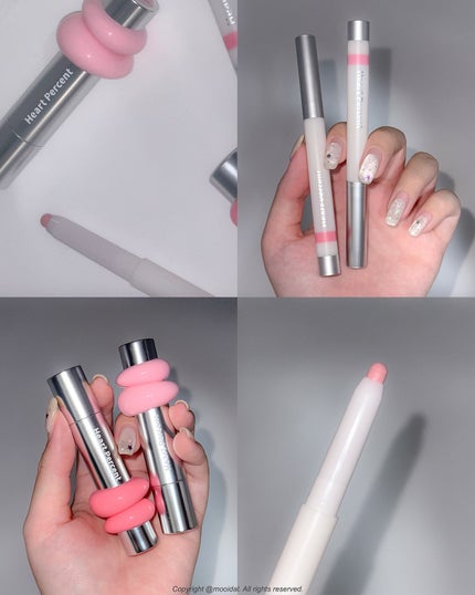 ドットオンムードワンウェイグロイティント/Heart Percent/リップティントを使ったクチコミ(6枚目)