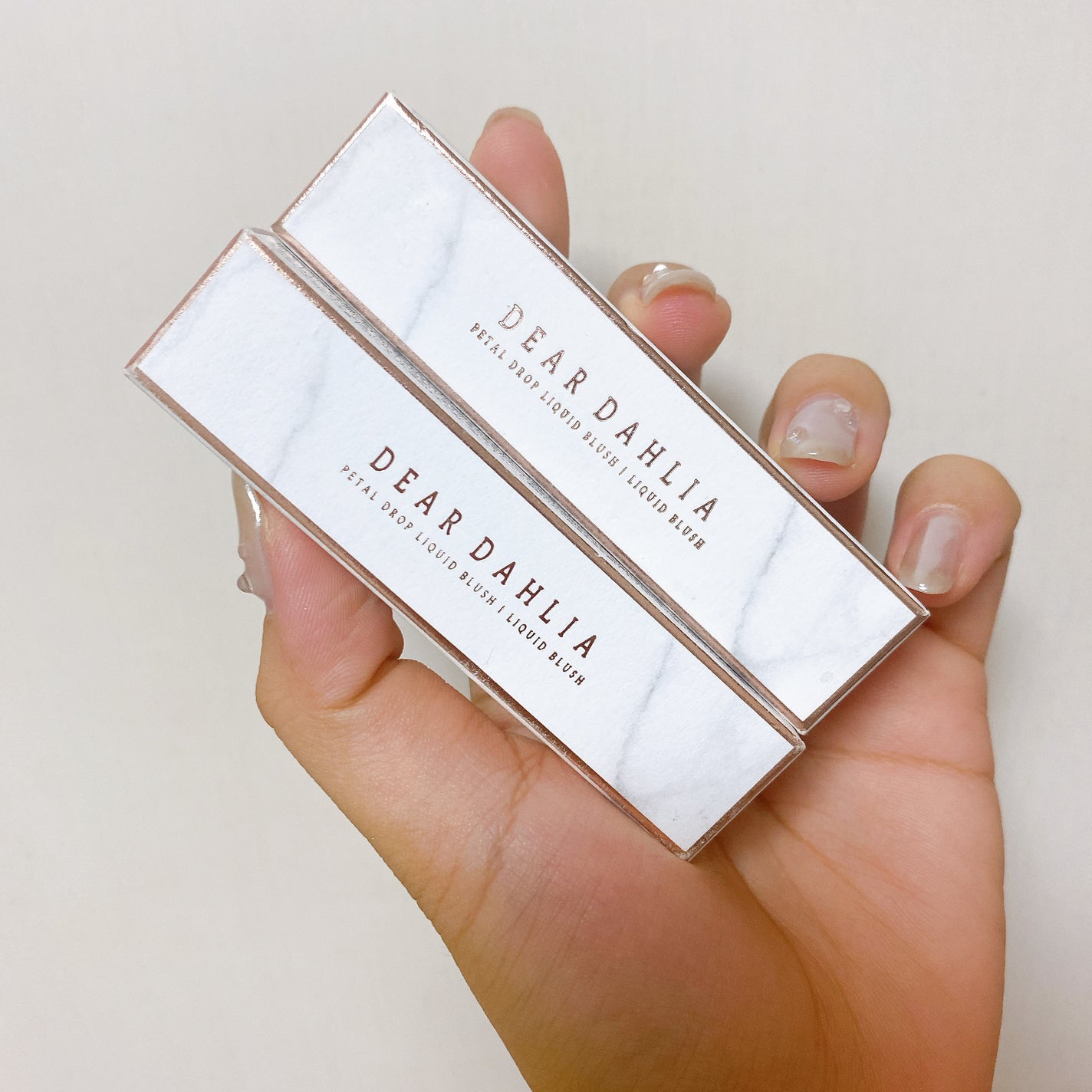 ペタルドロップリキッドブラッシャー/DEAR DAHLIA/リキッドチークを使ったクチコミ(5枚目)
