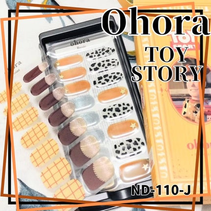 セミキュアジェルネイル(ハンド)/ohora/ネイルシールを使ったクチコミ(3枚目)
