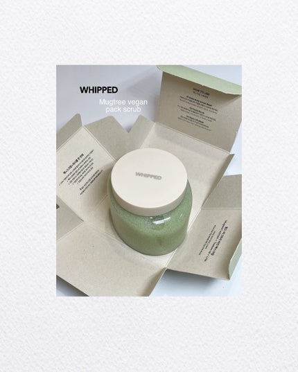 ヴィーガンパッククレンザー/WHIPPED/洗顔フォームを使ったクチコミ(2枚目)