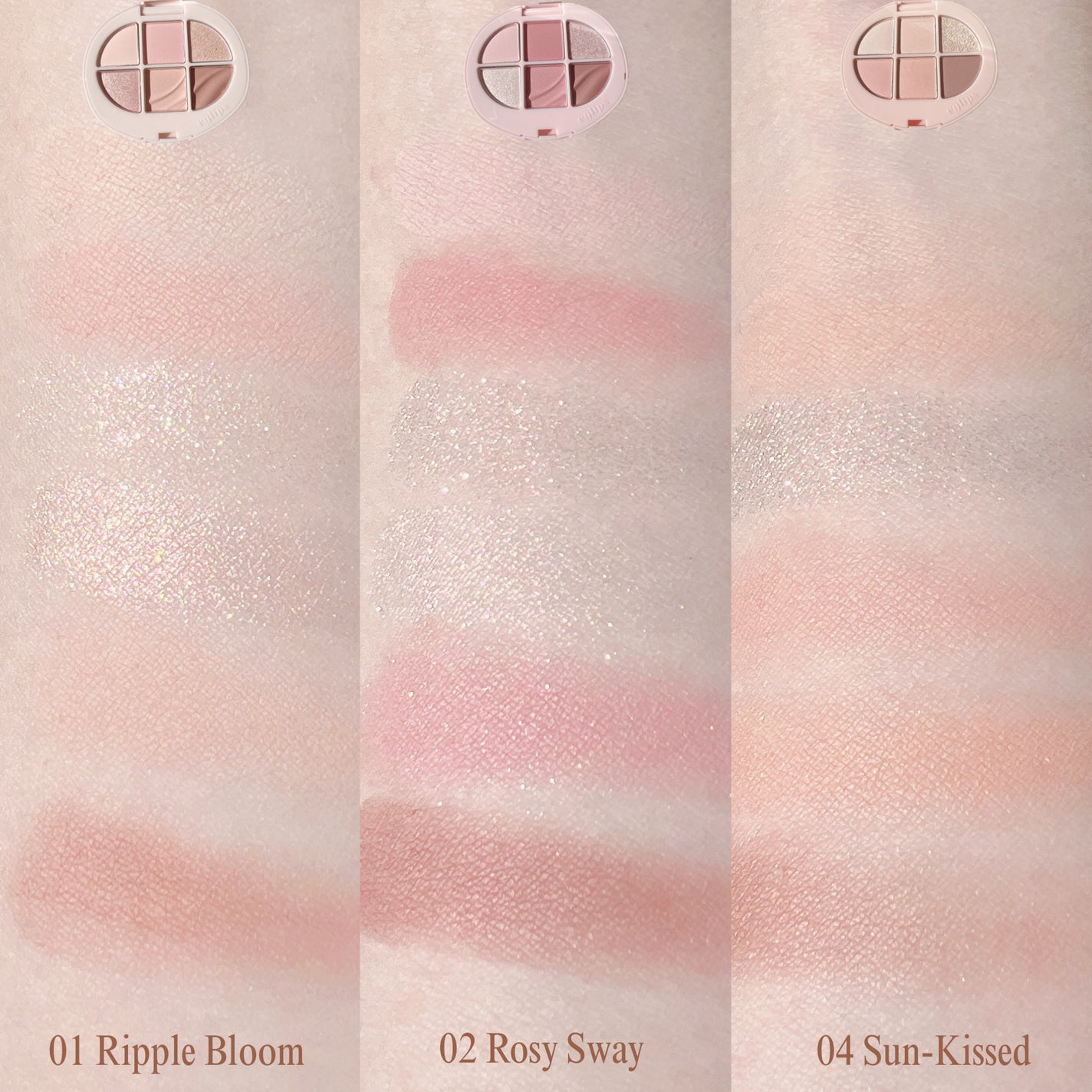 ソフトアイシャドウパレット/EGLIPS/アイシャドウパレットを使ったクチコミ(3枚目)