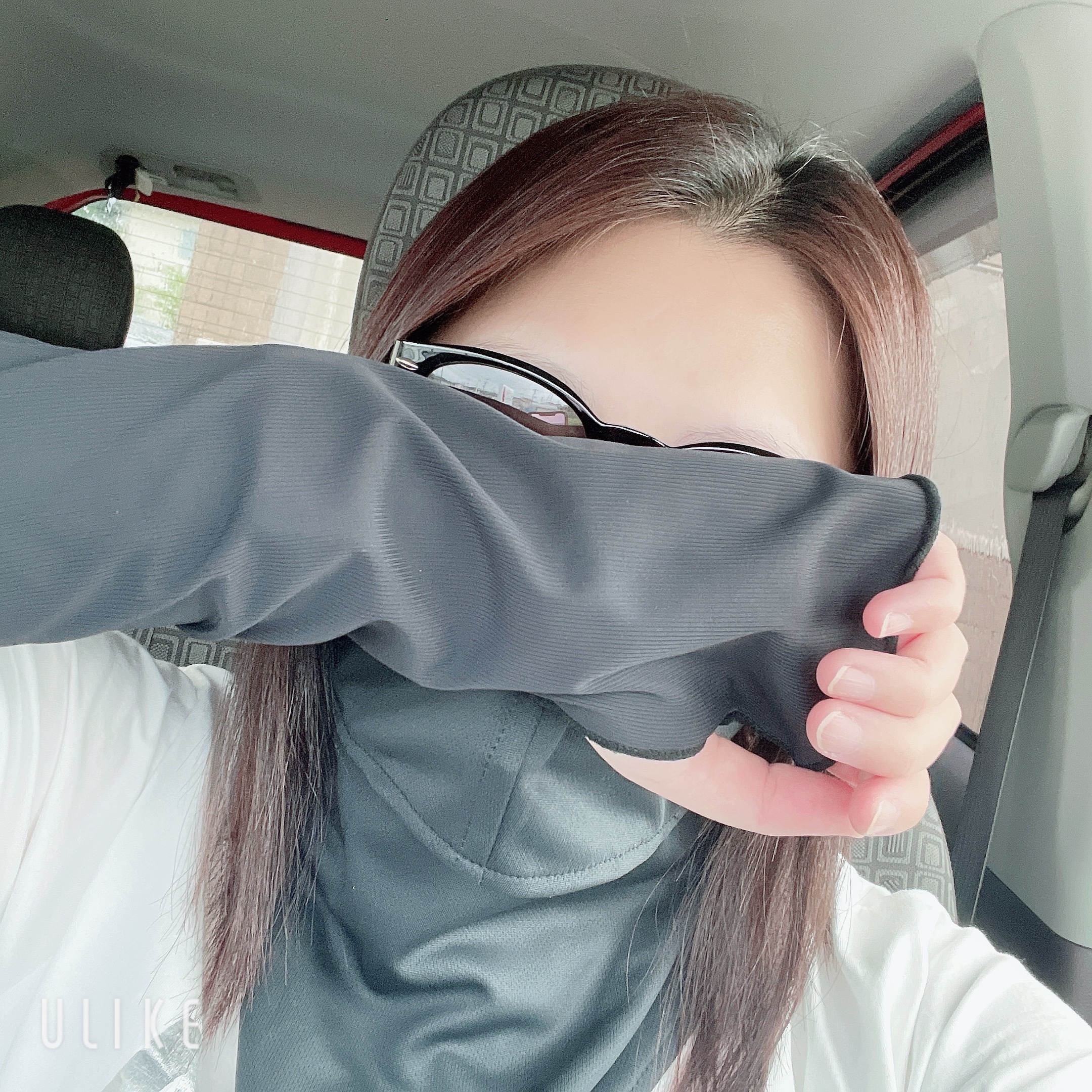 サンバリア100 2段折 フリル ホワイト/サンバリア100/日傘を使ったクチコミ（1枚目）