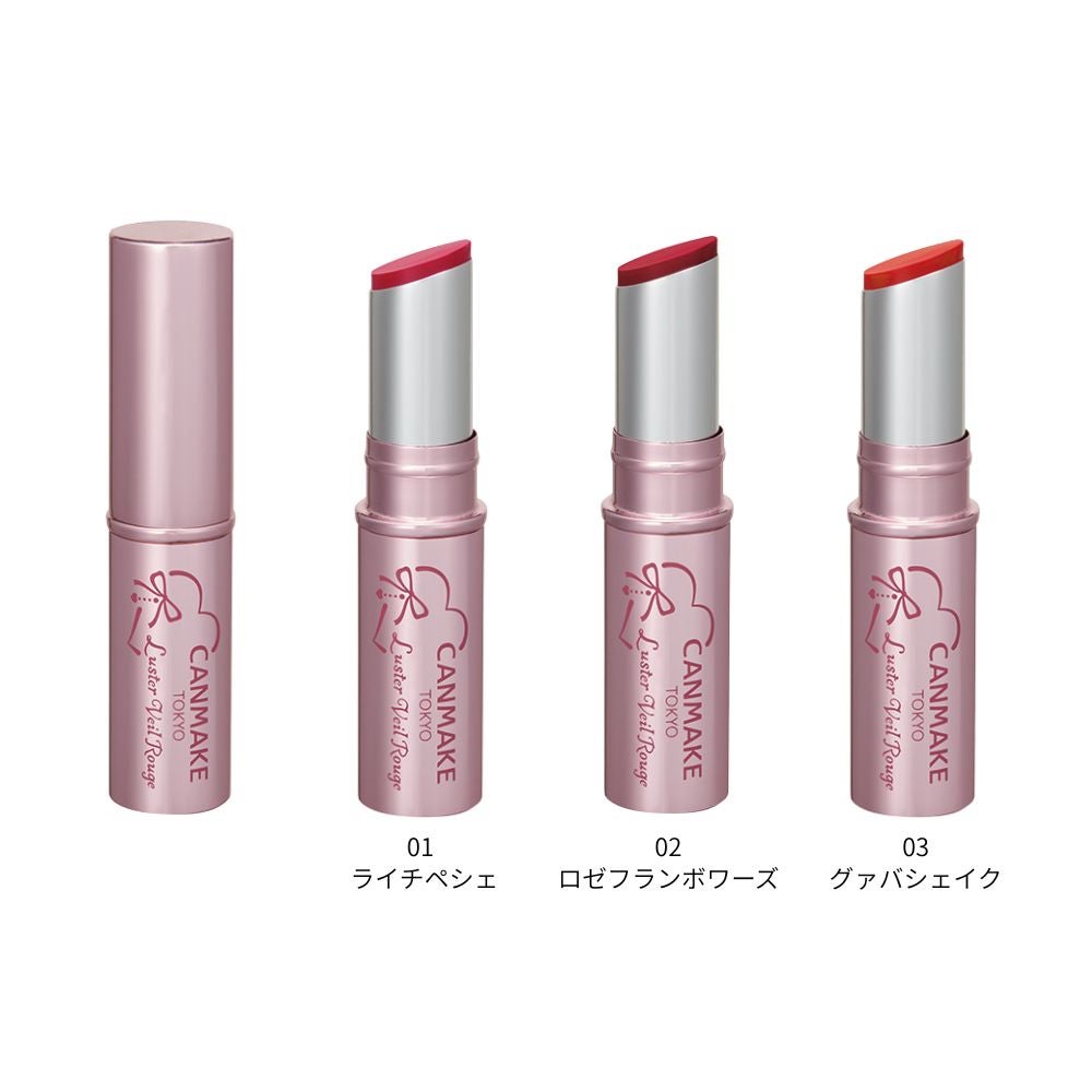 キャンメイクから"とろツヤ膜"つづくルージュが新登場💗(2枚目)