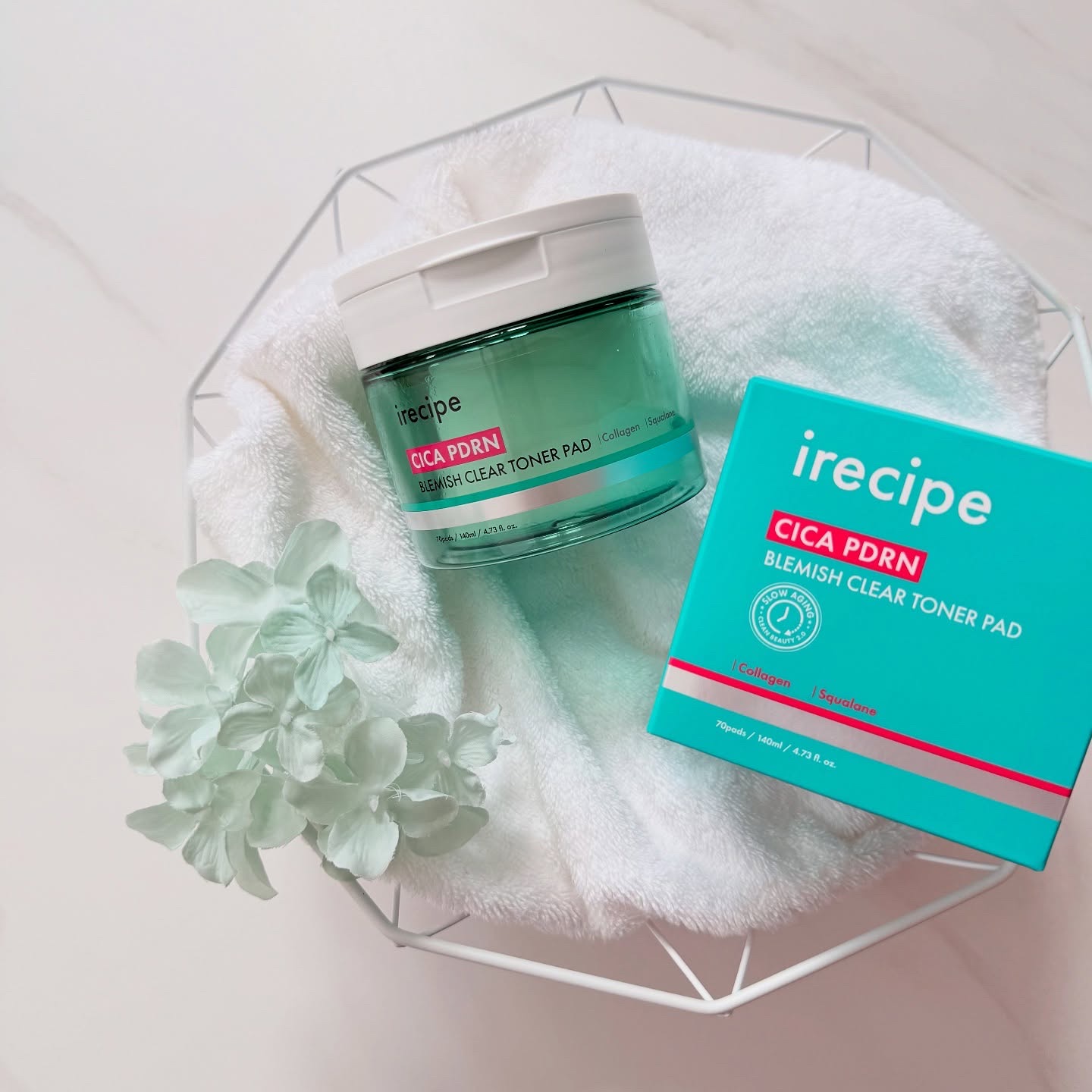 シカ PDRN 跡 クリアー トナーパッド/irecipe/トナーパッドを使ったクチコミ（2枚目）