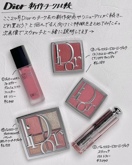 ディオールスキン フォーエヴァー ブラッシュ ソフト フィルター/Dior/チークを使ったクチコミ(1枚目)