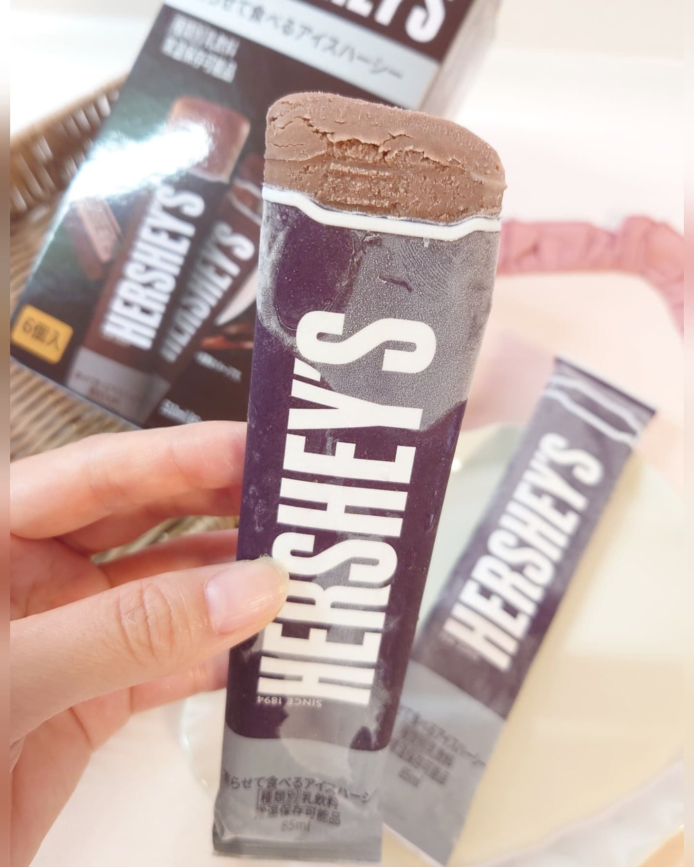 このこ ✩フォロバ100%✩ on LIPS 「25年7月発売の新輸入商品『凍らせて食べるアイスハーシー』を食..」(4枚目)