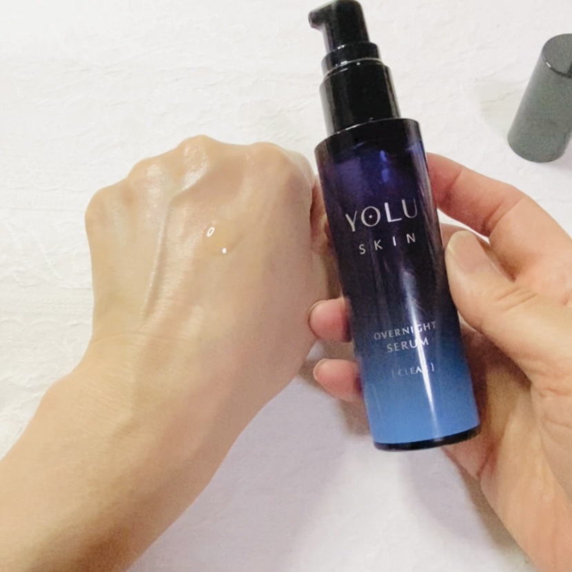 ヨル スキン オーバーナイトセラム クリア/YOLU/美容液を使ったクチコミ（2枚目）