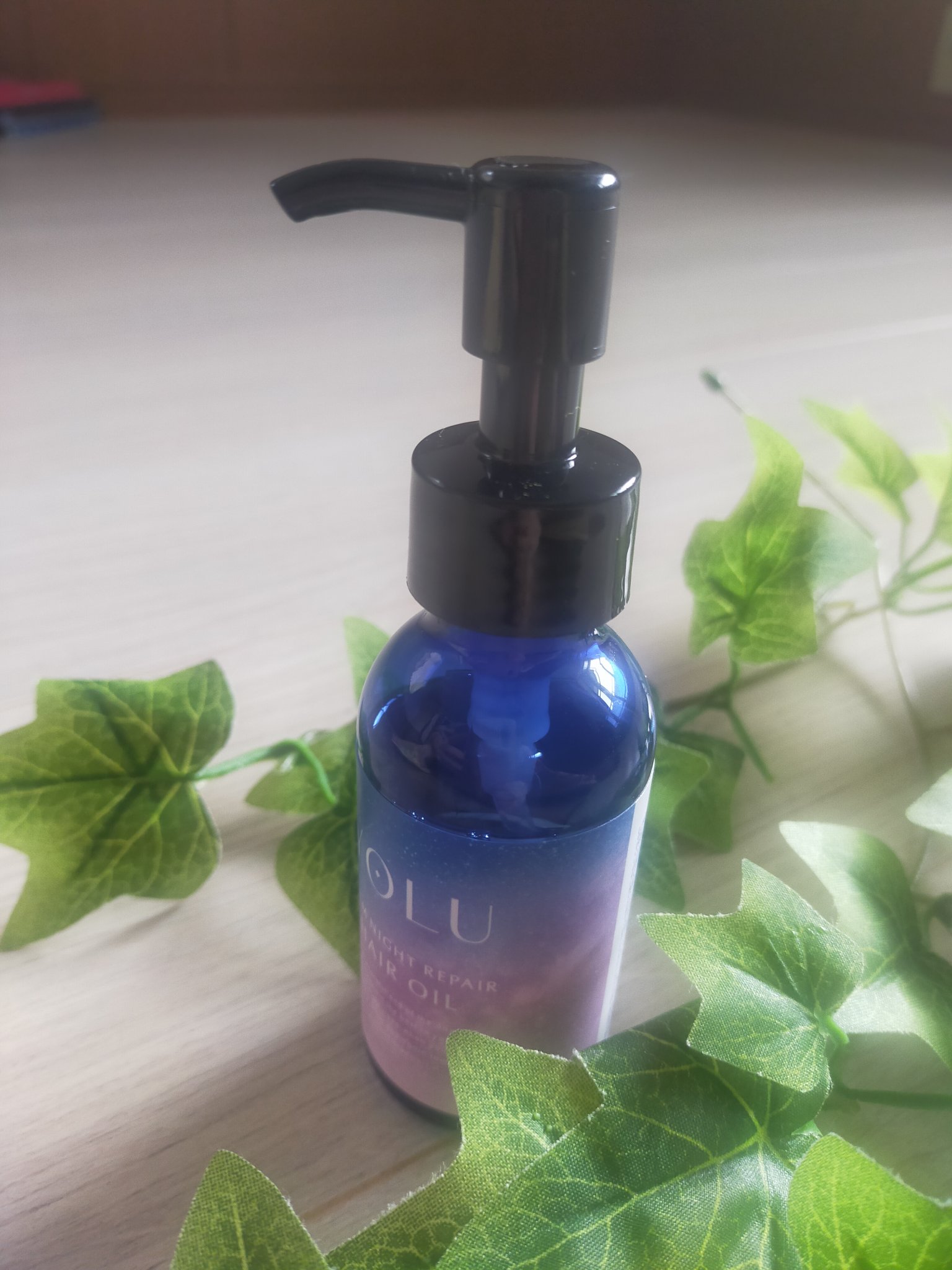 ヨル　カームナイトリペアヘアオイル/YOLU/ヘアオイルを使ったクチコミ（1枚目）