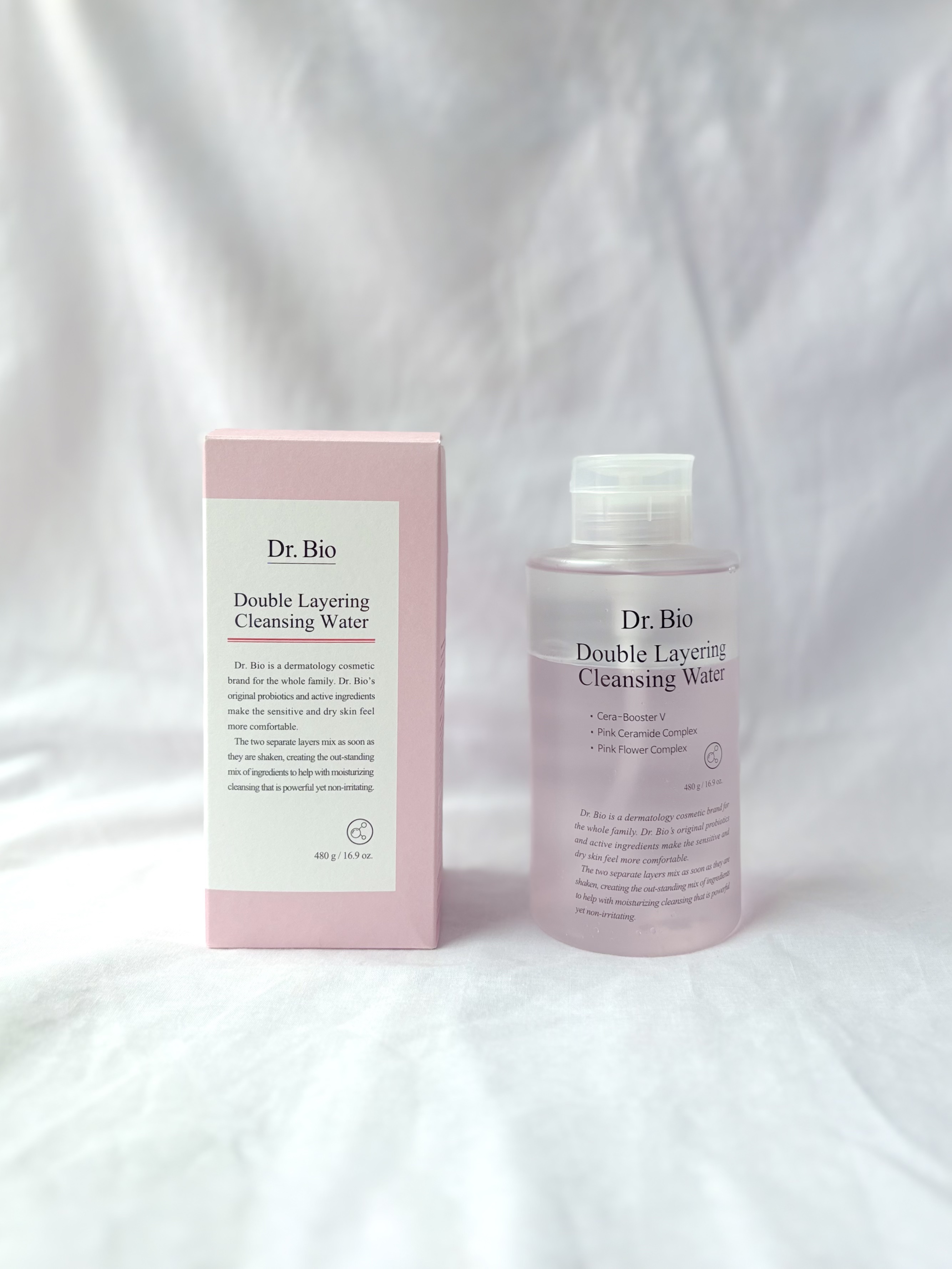ダブルレイヤリングクレンジングウォーター/Dr.Bio/クレンジングウォーターを使ったクチコミ（1枚目）