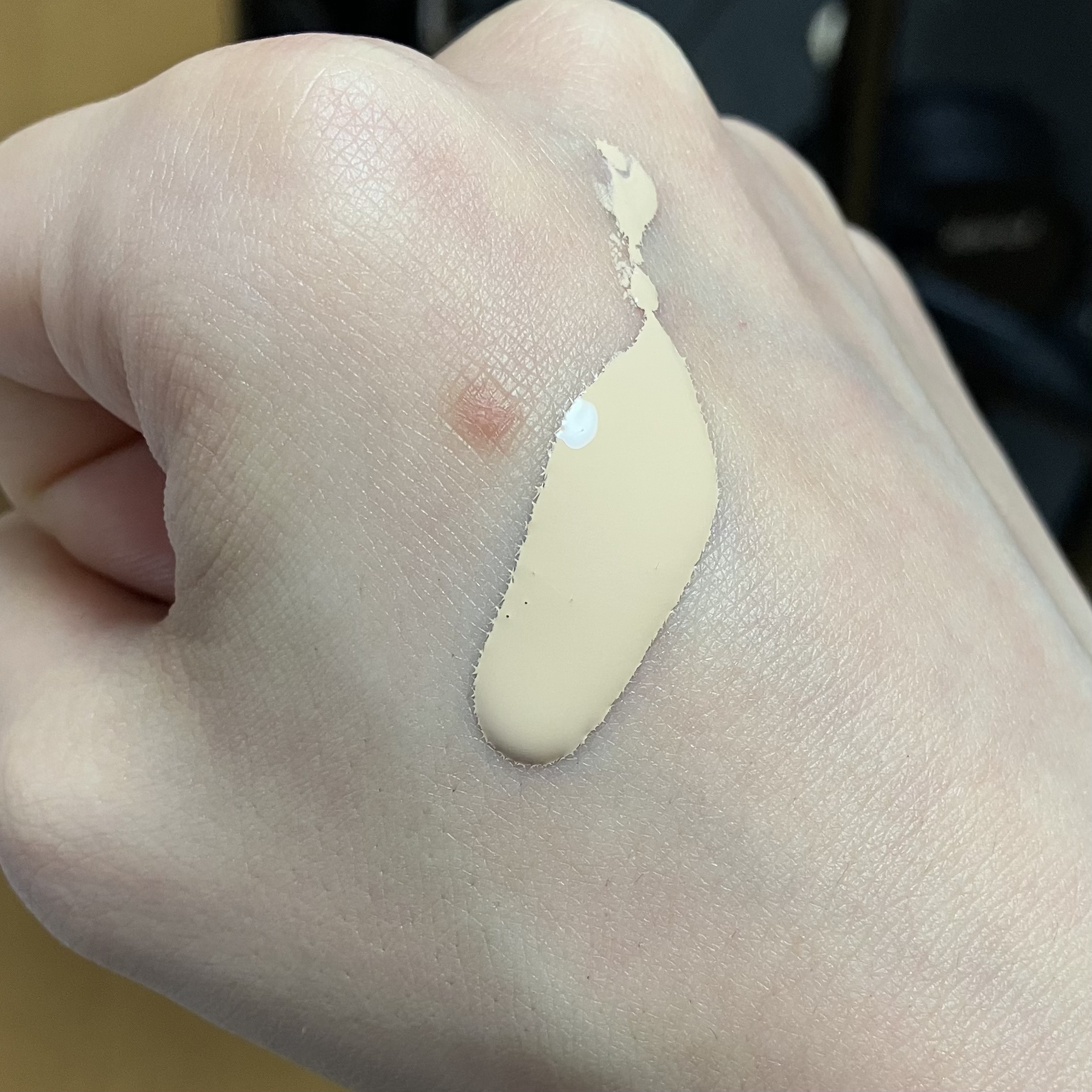 CODEON DDクリームファンデーション/ハンスキン/クリーム・エマルジョンファンデーションを使ったクチコミ（2枚目）