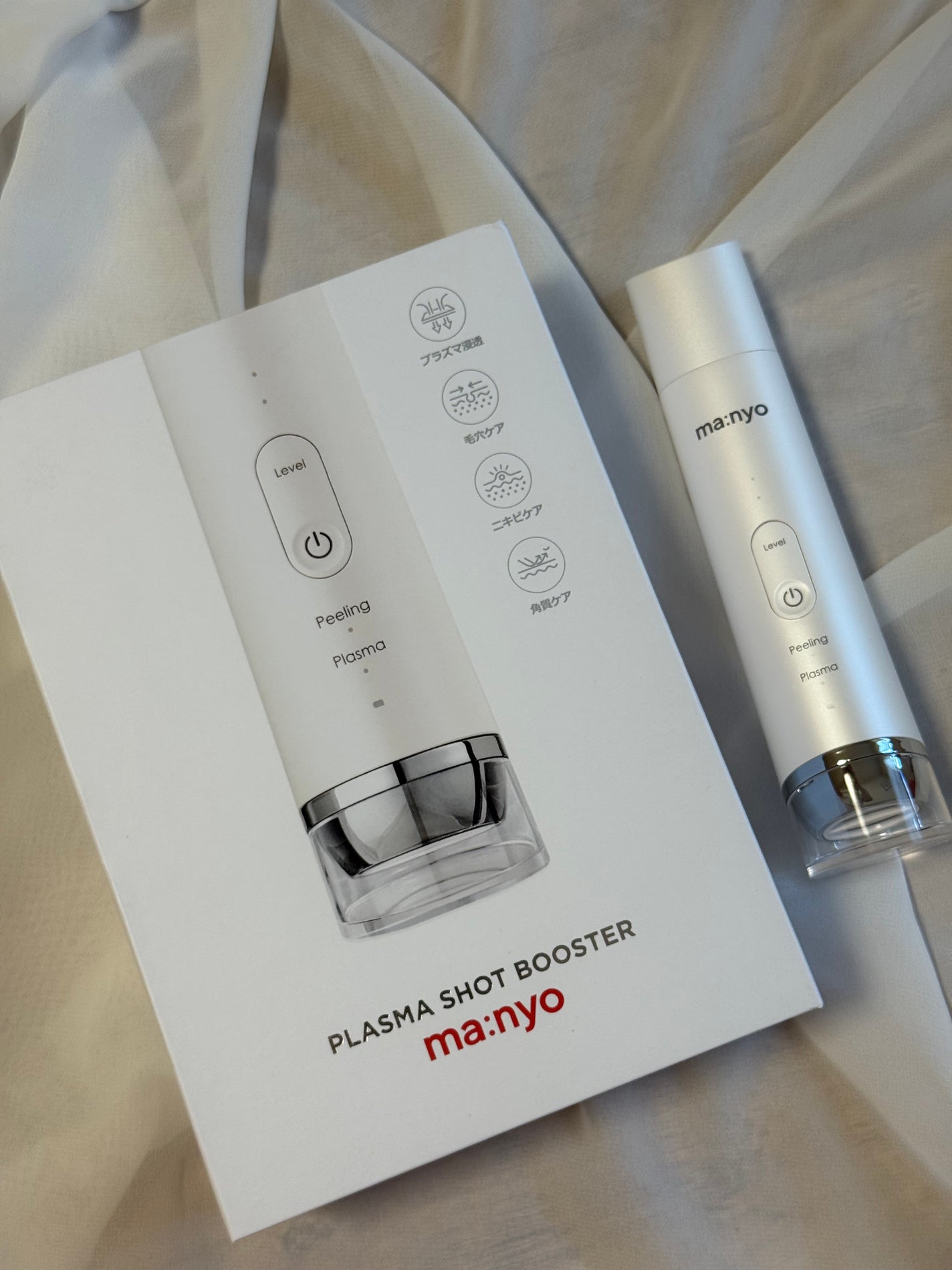 プラズマショットブースター/manyo/美顔器・マッサージを使ったクチコミ(1枚目)