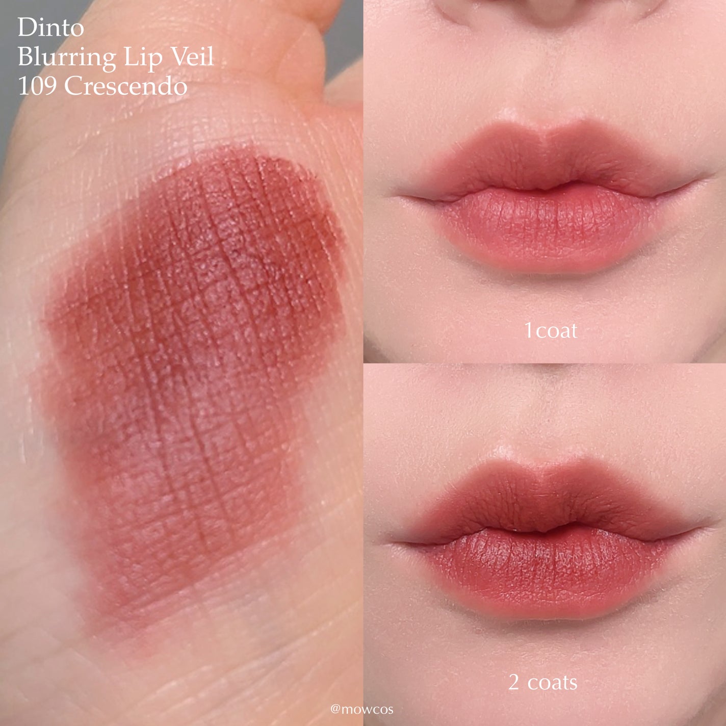 マダムバタフライコレクション ブラーニングリップベール/Dinto/口紅を使ったクチコミ(4枚目)