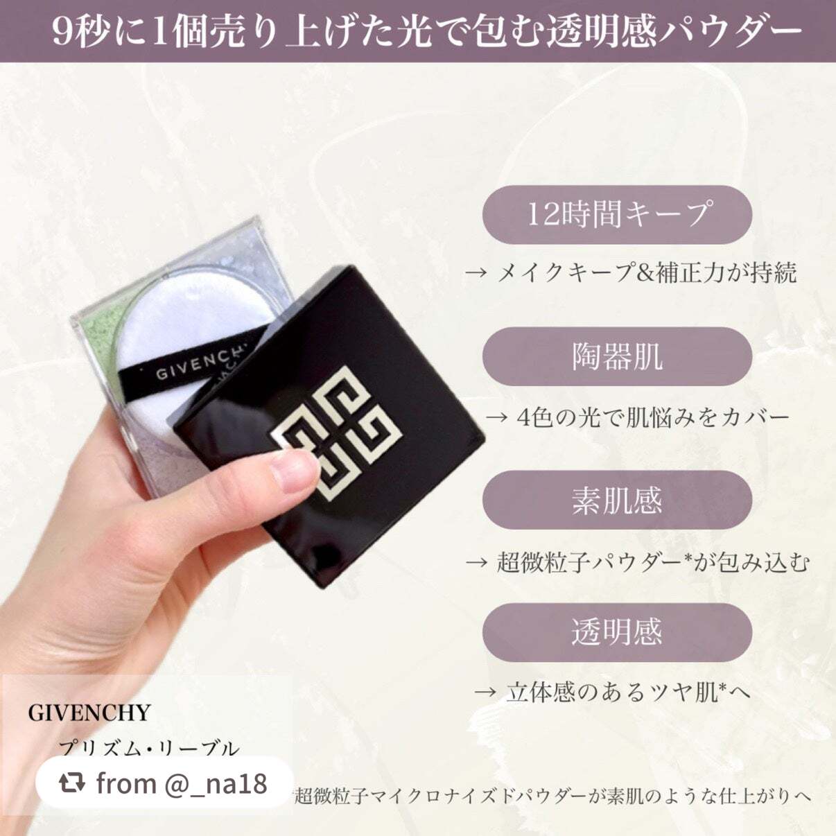 プリズム・リーブル/GIVENCHY/ルースパウダーを使ったクチコミ(2枚目)