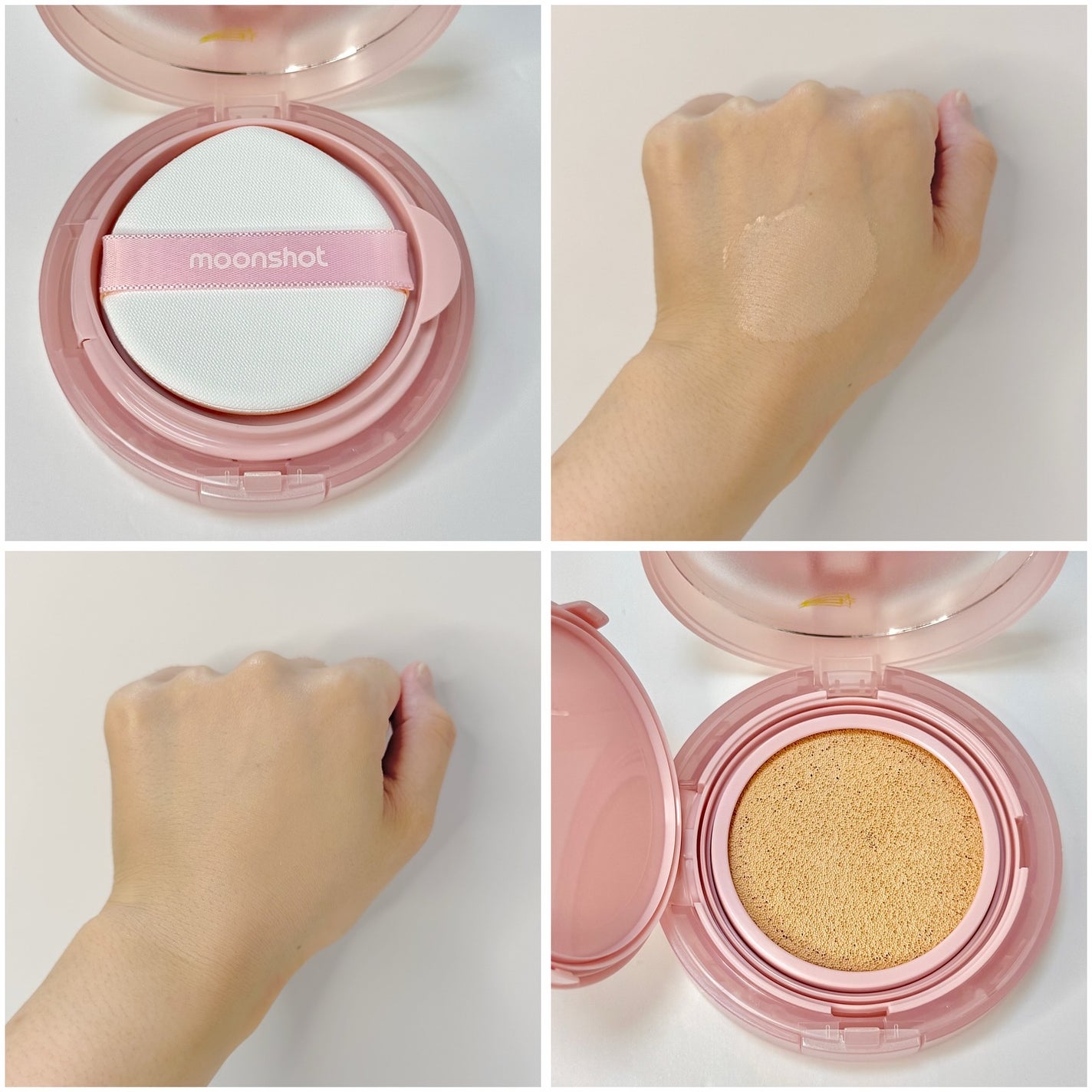 コンシャス フィット クッション ファンデーション セミマットタイプ/moonshot/クッションファンデーションを使ったクチコミ(2枚目)