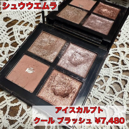 アイスカルプト/shu uemura/アイシャドウパレットを使ったクチコミ(1枚目)