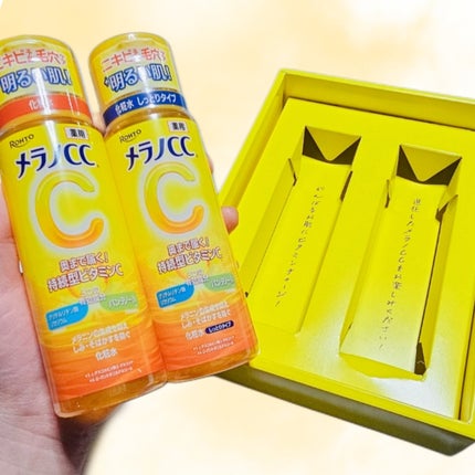 薬用しみ対策 美白化粧水 しっとりタイプ/メラノCC/化粧水を使ったクチコミ(3枚目)