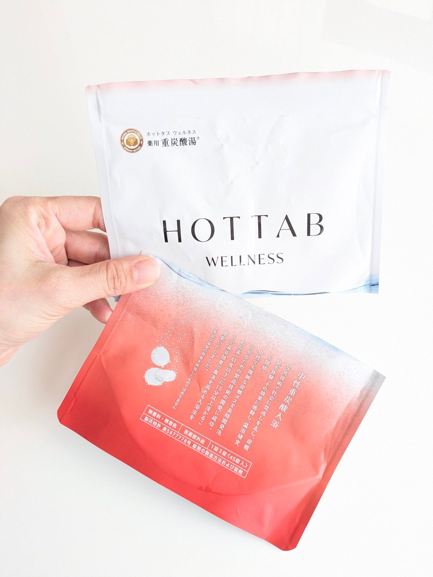 薬用 HOT TAB WELLNESS /HOT TAB/炭酸系入浴剤を使ったクチコミ(1枚目)