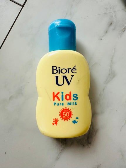 ビオレUV キッズピュアミルク/ビオレ/日焼け止めミルクを使ったクチコミ(1枚目)