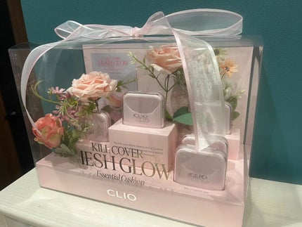 キルカバー メッシュ グロウ エッセンシャル クッション 23N ジンジャー(GINGER)/CLIO/クッションファンデーションを使ったクチコミ(2枚目)