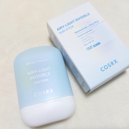 エアリーライト 透明UVスティック/COSRX/日焼け止めスティックを使ったクチコミ(4枚目)