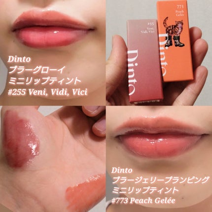 ブラーグローイミニリップティント/Dinto/リップティントを使ったクチコミ(2枚目)
