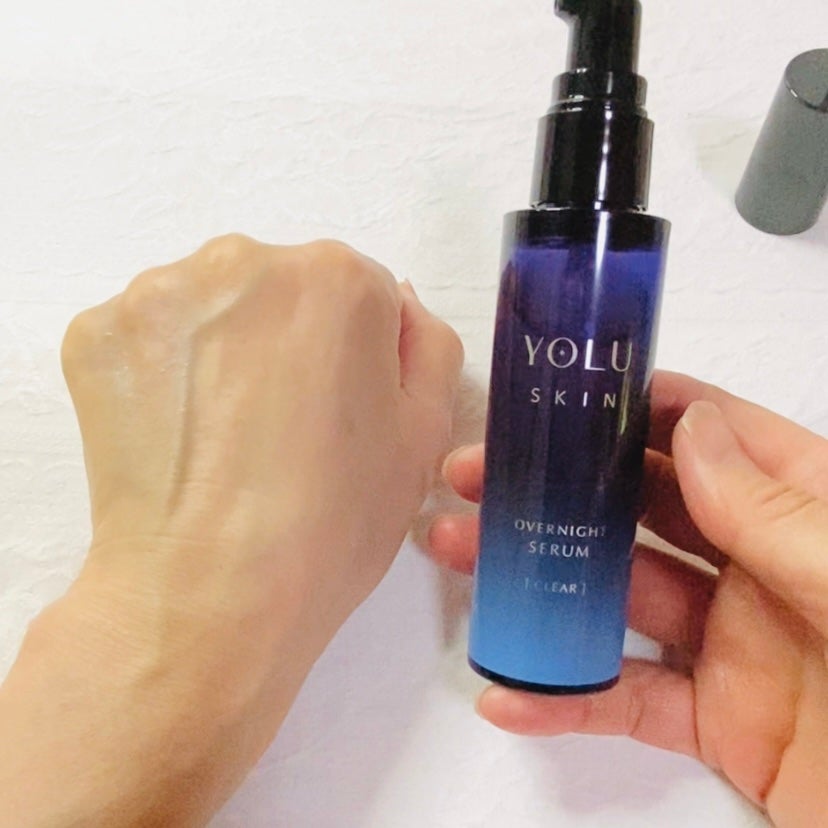 ヨル スキン オーバーナイトセラム クリア/YOLU/美容液を使ったクチコミ(4枚目)