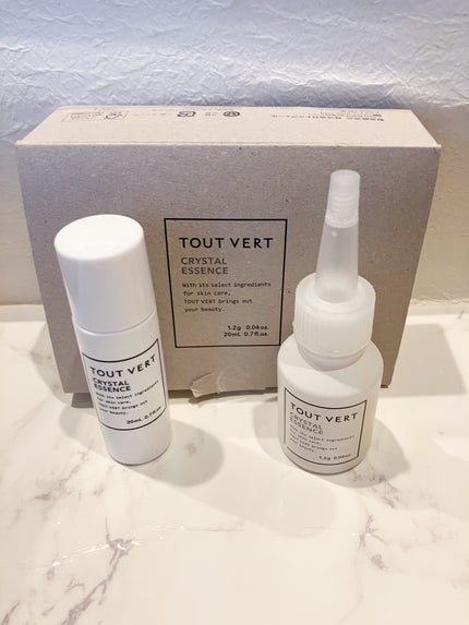 クリスタルエッセンス/TOUT VERT/美容液を使ったクチコミ(1枚目)