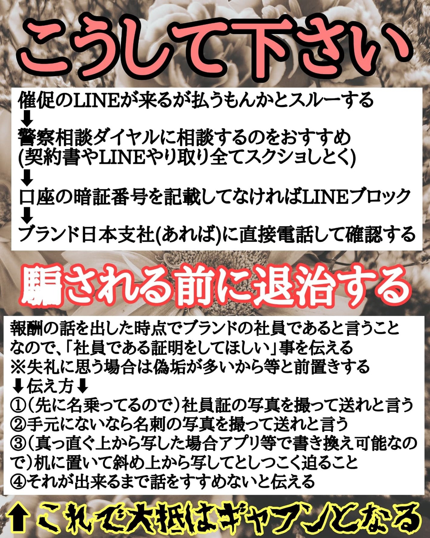 ロリィタ民❤サトミ❣️フォロバ️100 on LIPS 「私が実際に騙された話🤣この手の詐欺がインフルエンサー向けにとて..」(5枚目)